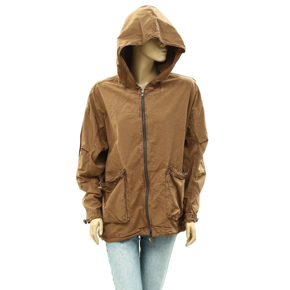 Urban Outfitters UO Kai Anorak Jacket Hoodie Top Cotton Oversized S NWD 265036 - Picture 6 of 11